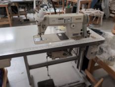 1: Brother Sewing machine, F-40, Lockstitch machine, Serial Number: C1055438