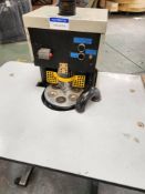 Pneumatic Button Covering Press, Serial Number: CB-0111-2044, Year of Manufacture: 2014