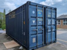 1, 20ft Shipping Container, Serial Number: USA/730-AB/06.07, Year of Manufacture: 2007