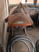 1; Belle Group Orange Mini 150 Cement Mixer, Serial Number: 294802M14A, Year of Manufacture: 2002