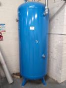 1: CSC, Vertical Air Receiver Tank (900L), Serial Number: 9704, Year of Manufacture: 2020. Asset No.