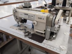 1: Brother Sewing machine, DB2-B755-413, Lockstitch machine, Serial Number: C1055530