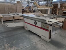1: SCM, Sega Soundratrice MiniMax, Sliding Table Panel Saw, Serial Number: KK/133652, Year of Manufa