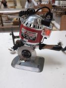 1: Eastman Cardinal, 548, Fabric Cutter, Serial Number: H58140BEL 588. Asset No. BEL 588