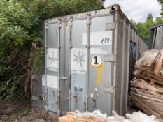 1: Maersk, 40ft Shipping Container, Serial Number: 2224619
