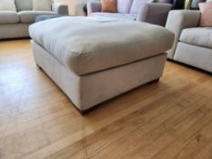 Light Grey Pouffe Bed