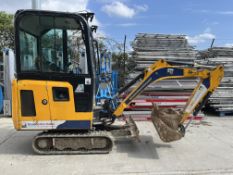 1: JCB 15C-1 1.5T Cabbed Compact Excavator. Serial No. JCB015C1KN3040329 (2022) Hours: 783.7. Asset