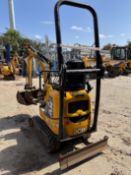 1: JCB 8008 0.8T Excavator. Serial No. 0866815 (2019) Hours: 1012.7. Asset No.XL1912-7000 (Location: