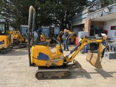 1: JCB 8008 CTS 0.8T Excavator. Serial No. 3041964 (2021) Hours: 1108.4. Asset No. 2109-JCB030 (Loca