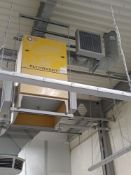 1, Plymovent Dust extraction unit as lotted (Duct to be capped at roof when removed)