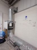 1, Fan Engineering Extraction system & ductwork as photo (Duct to be capped)