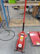 1, Clarke CTJ4000G 4 Ton Low Profile Trolley Jack