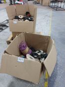 2, Boxes of assorted cable reels