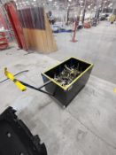 1, Mobile Box Trolley c/w quantity of assorted mole grips
