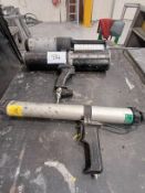 3, Air Powered Sealant Guns