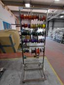 1, 6-Tier Mobile Cable Reel Store/Dispenser