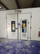 1, Dalby Fume Extraction Plant with Attached 4m x 10m Cutting Booth with iXTRACT Dust Recovery Syst