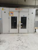 1, STL 4m x 10m Spray Booth.
