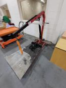 1, Clarke Strong-Arm CFC500F Mobile Engine Hoist. Capacity 150kg,