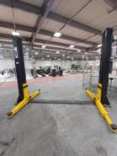 1, Silent Technology EE-6255E Two Post Vehicle Lift. Capacity 5000kg,