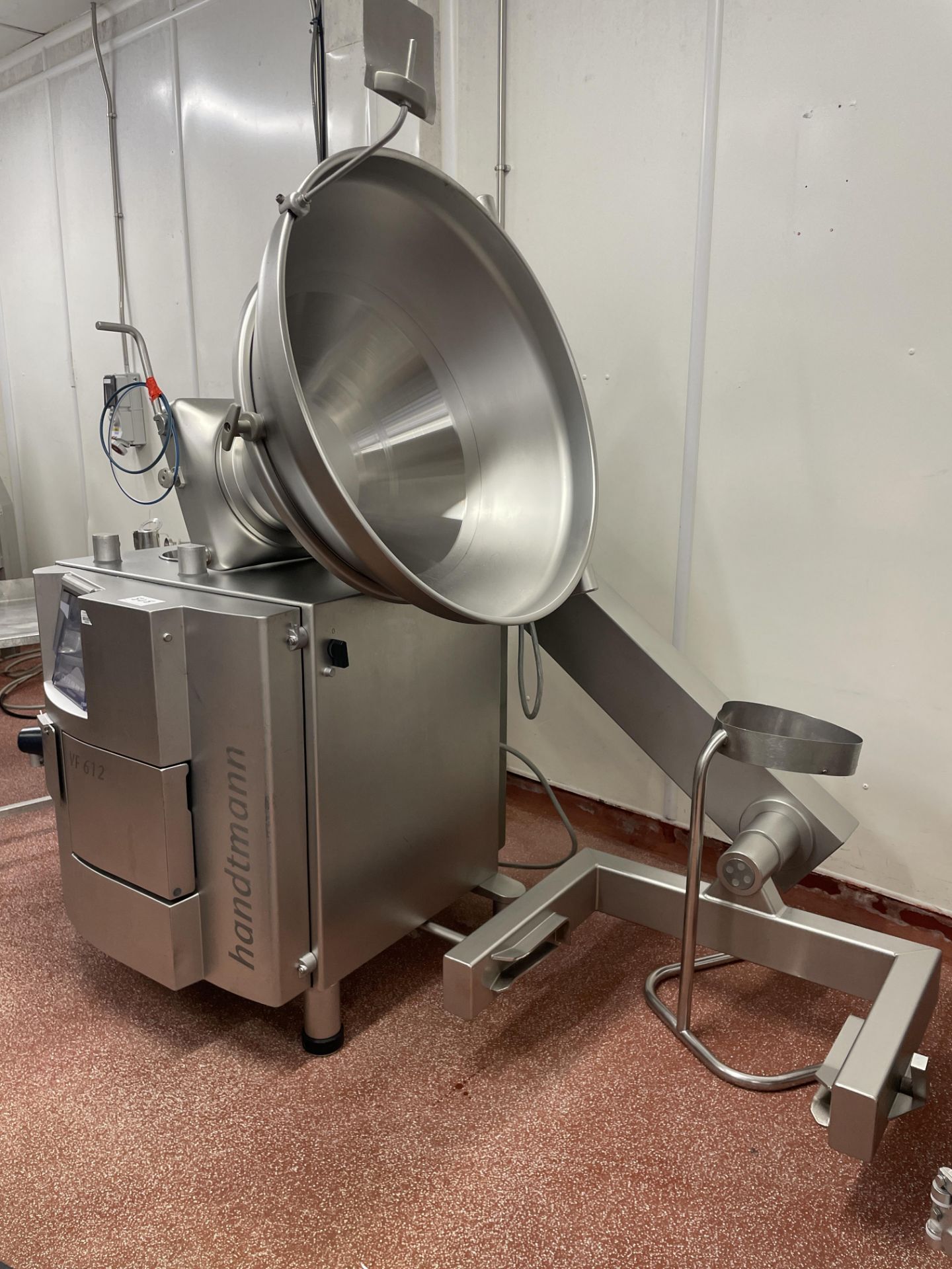 Handtmann VF612 Vacuum Forming Machine With Bin Lifter and Ball Forming Attachement
