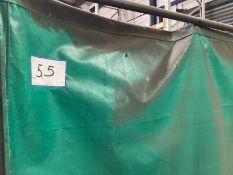 2: Welding screens, 2.4m x 1.9m