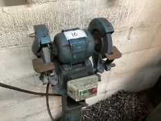 1: WOLF, Double Ended Pedestal Grinder