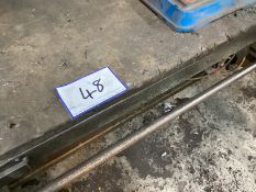 1: Bench, 2m x 900mm with a Record No. 23 4