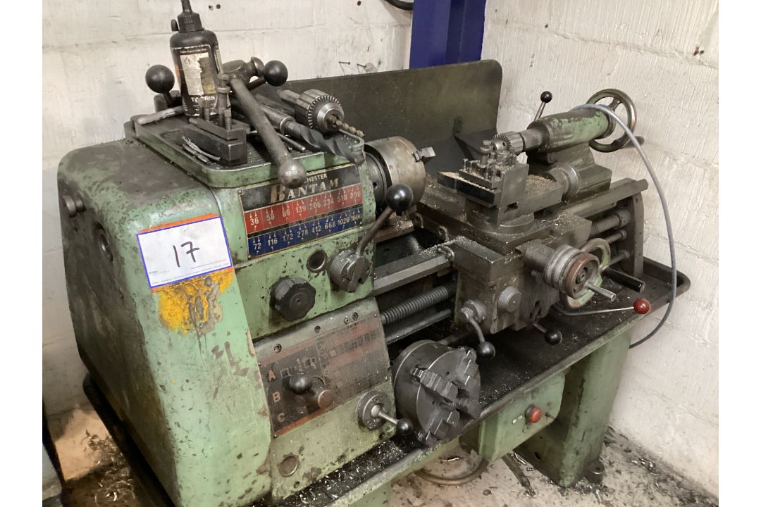 1: Colchester , Bantam Mk. 1, Centre Lathe with 800rpm, 5.5" centre height, 20" between centres - Image 1 of 4