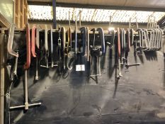 1: Assortment of G-clamps