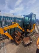 JCB Mini Excavator 1.5T f/w Glazed Cab