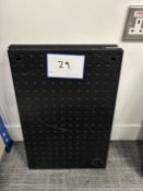 1: Thorlabs , MB3045/M, 300mm x 450mm Aluminium Optical Breadboard