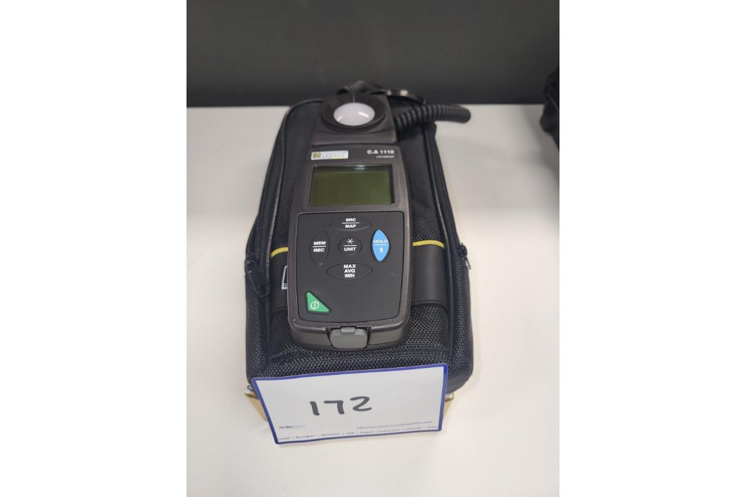 Chauvin Arnoux CA 1110 Lightmeter, Serial No : 121376SCH