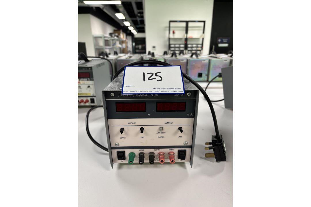 1: Thurlby Thandar , PL310, 32V-1A Power Supply , Serial Number:033387