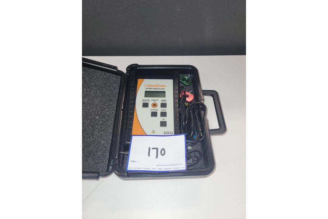 Omnicure R2000 Radiometer, Serial No : R2000-0640 in Carry Case