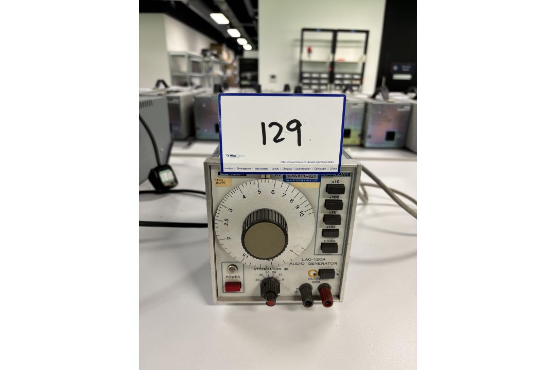 Leader LAG-120A Audio Generator Serial Number: 5090601