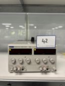 1: TTI, EX354RD, Dual Power Supply 28W, Serial Number: 579549