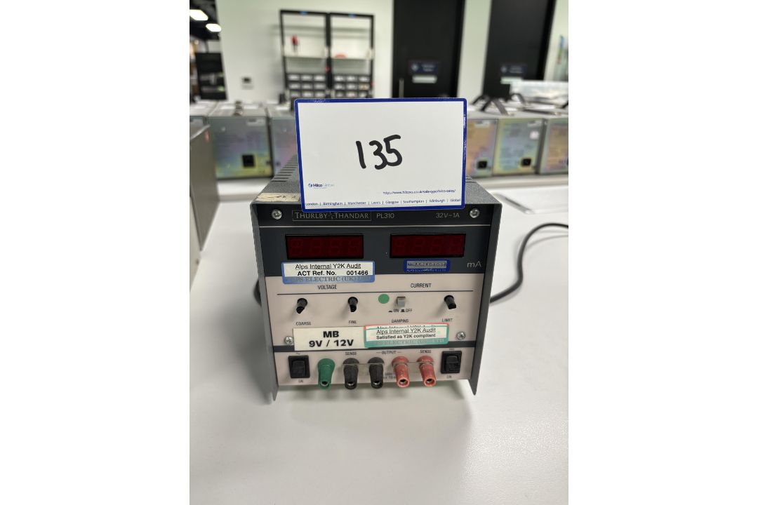 Thurlby Thandar PL310 32V-1A Power Supply, Serial Number : 033389