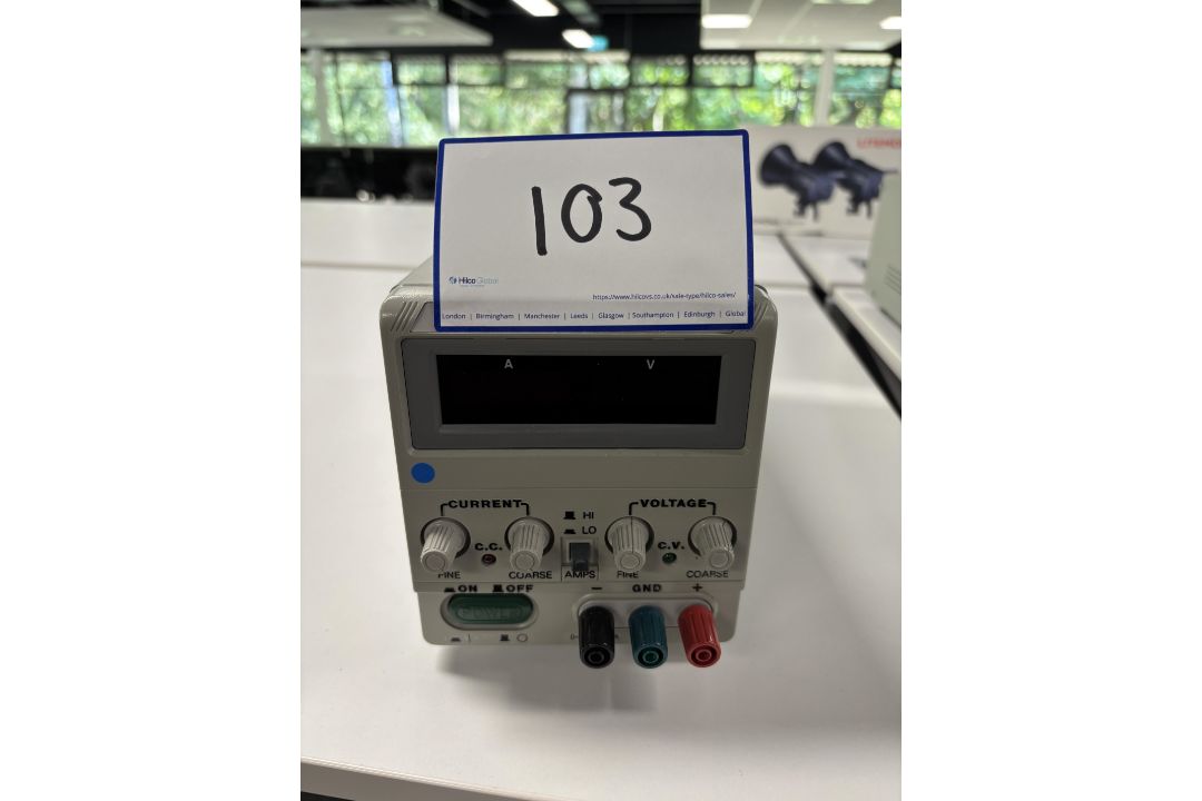 1: RS Pro , IPS 1820D, DC Power Supply , Serial Number: 350A022G2