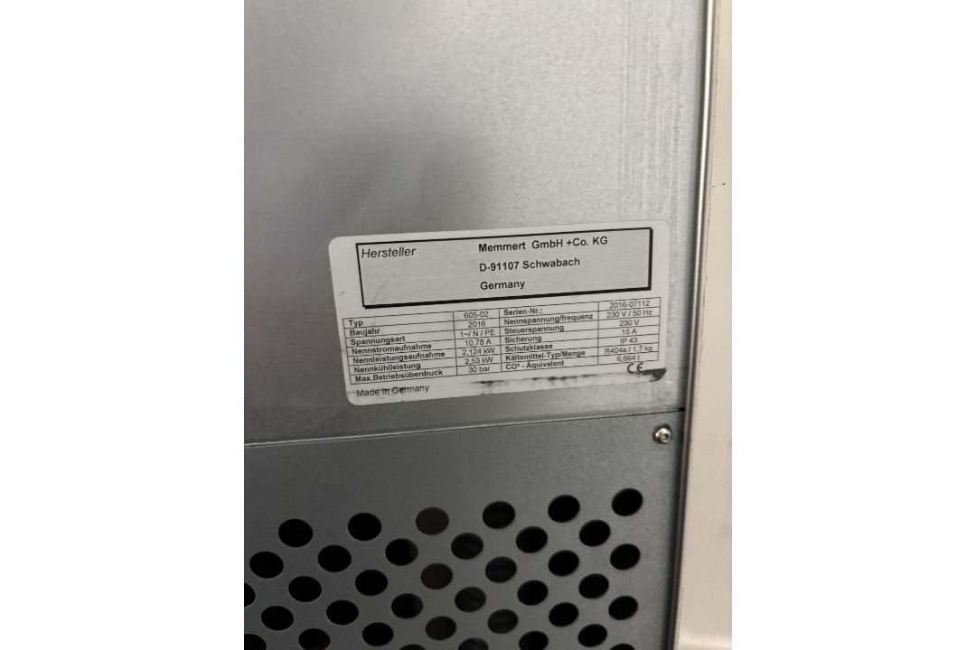 1: Memmert , CTC 256 , 256 Litre Environmental Test Chamber -42° To 190° (Approx 900mm x 1100mm x 1 - Image 3 of 4