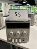 1: TTI, EL155R, Power Supply 15V/5A, Serial Number: 542273