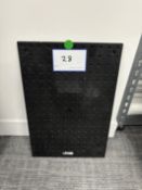 1: Thorlabs , MB3045/M, 300mm x 450mm Aluminium Optical Breadboard