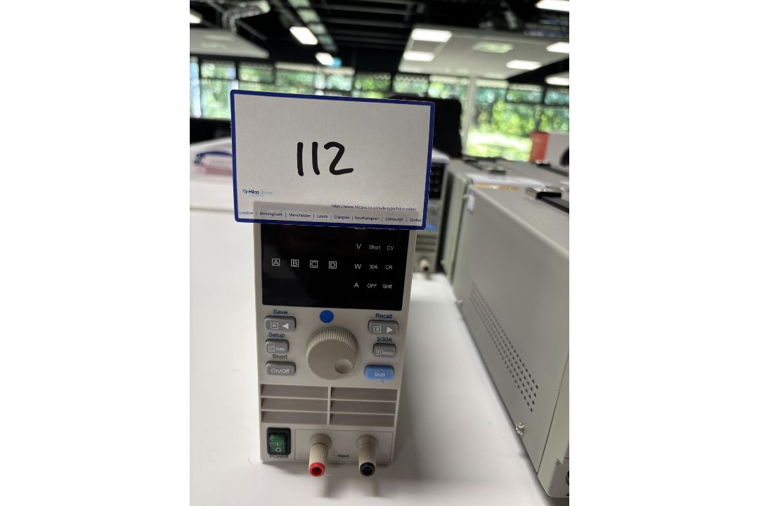 1: BK Precision , 8540, 150w DC Electric Load , Serial Number: 182H17136
