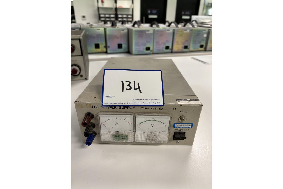 Alps Electric ETS-501 DC Power Supply, Serial Number: 00373