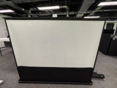 Luxberg 2,240mm x 1,940mm Portable Floor Standing Projector Screen