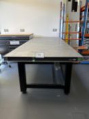 1: Thorlabs, PBH51517/SS-S7, 2500mm x 900mm Breadboard Serial No. 35314 On PFL52507-S2 Optical Table