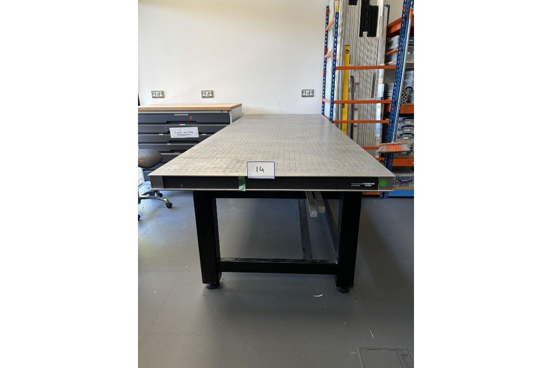 1: Thorlabs, PBH51517/SS-S7, 2500mm x 900mm Breadboard Serial No. 35314 On PFL52507-S2 Optical Table - Image 1 of 3