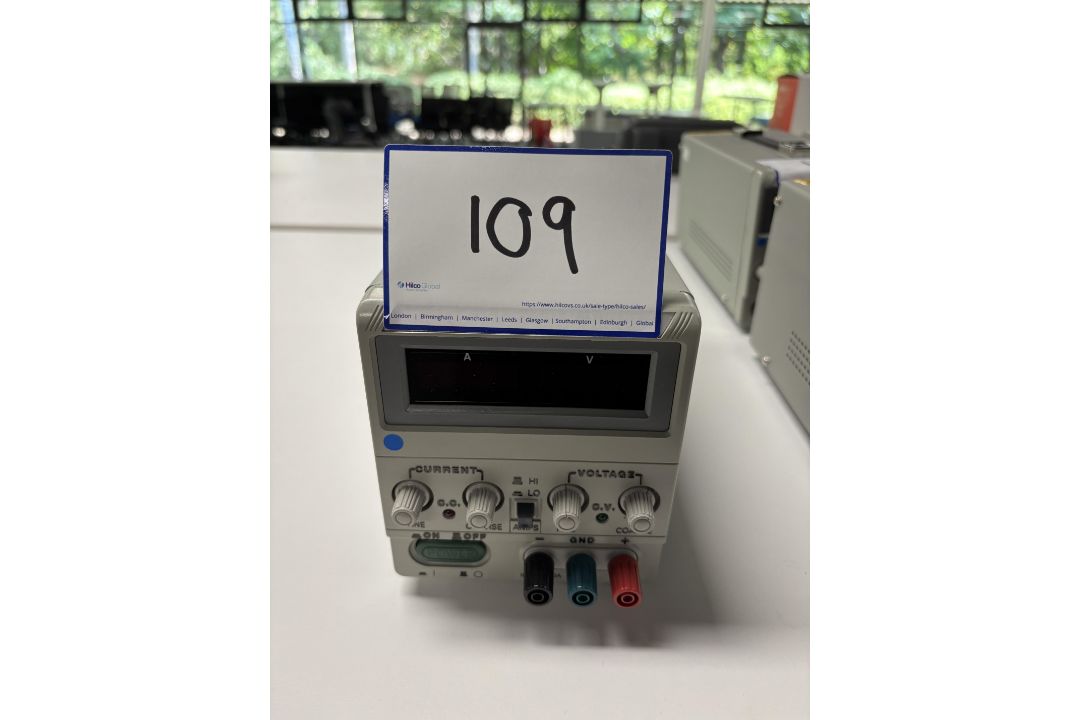 1: RS Pro , IPS 1820D, DC Power Supply , Serial Number: 350A018G2