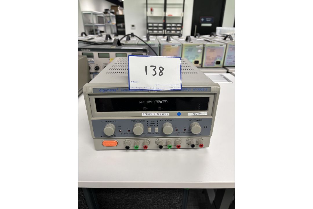 Digimess HY3003-3 DC Power Supply, Serial Number : 428958