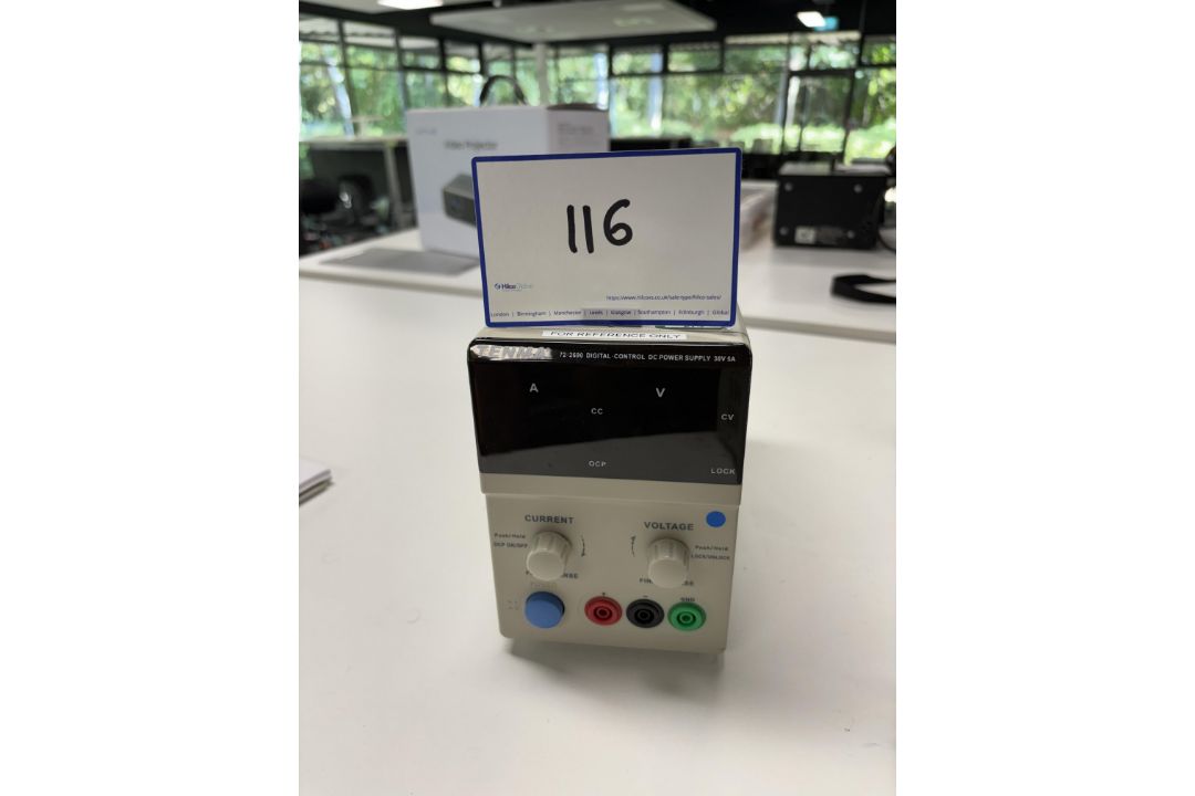 1: Tenma , 72-2690, Digital Control DC Power Supply 30V/5A, Serial Number: 202108072253